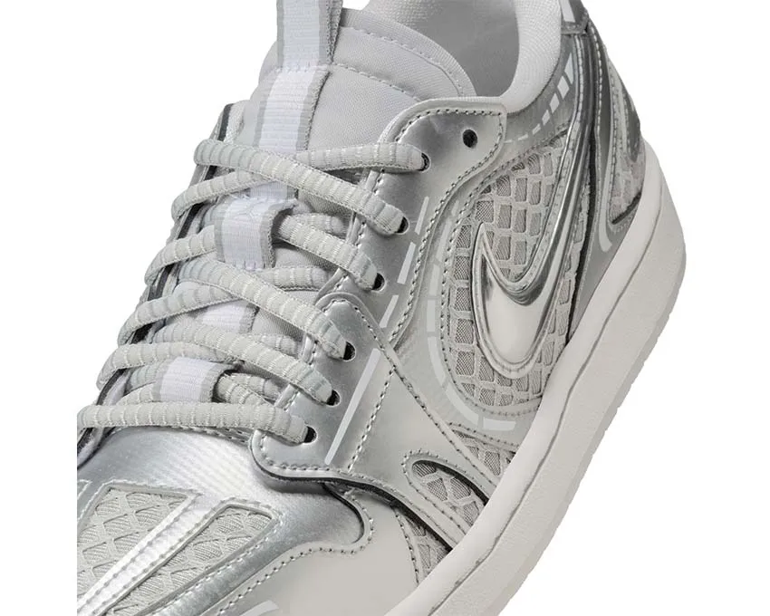 Short Trip Air Jordan 1 Method of Make V3 W "Metallic Silver"