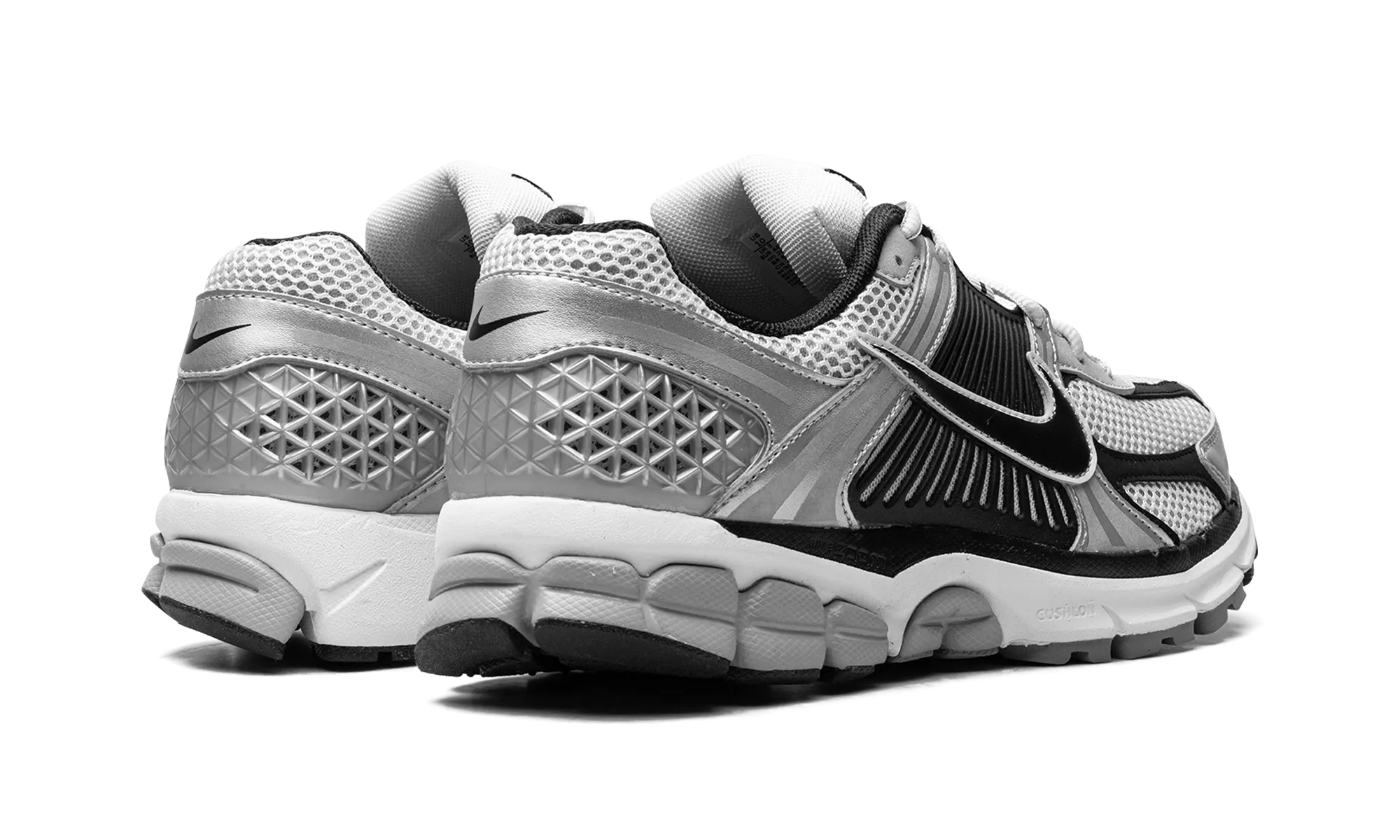 running speed training snowy days Zoom Vomero 5 "Metallic Silver Black"