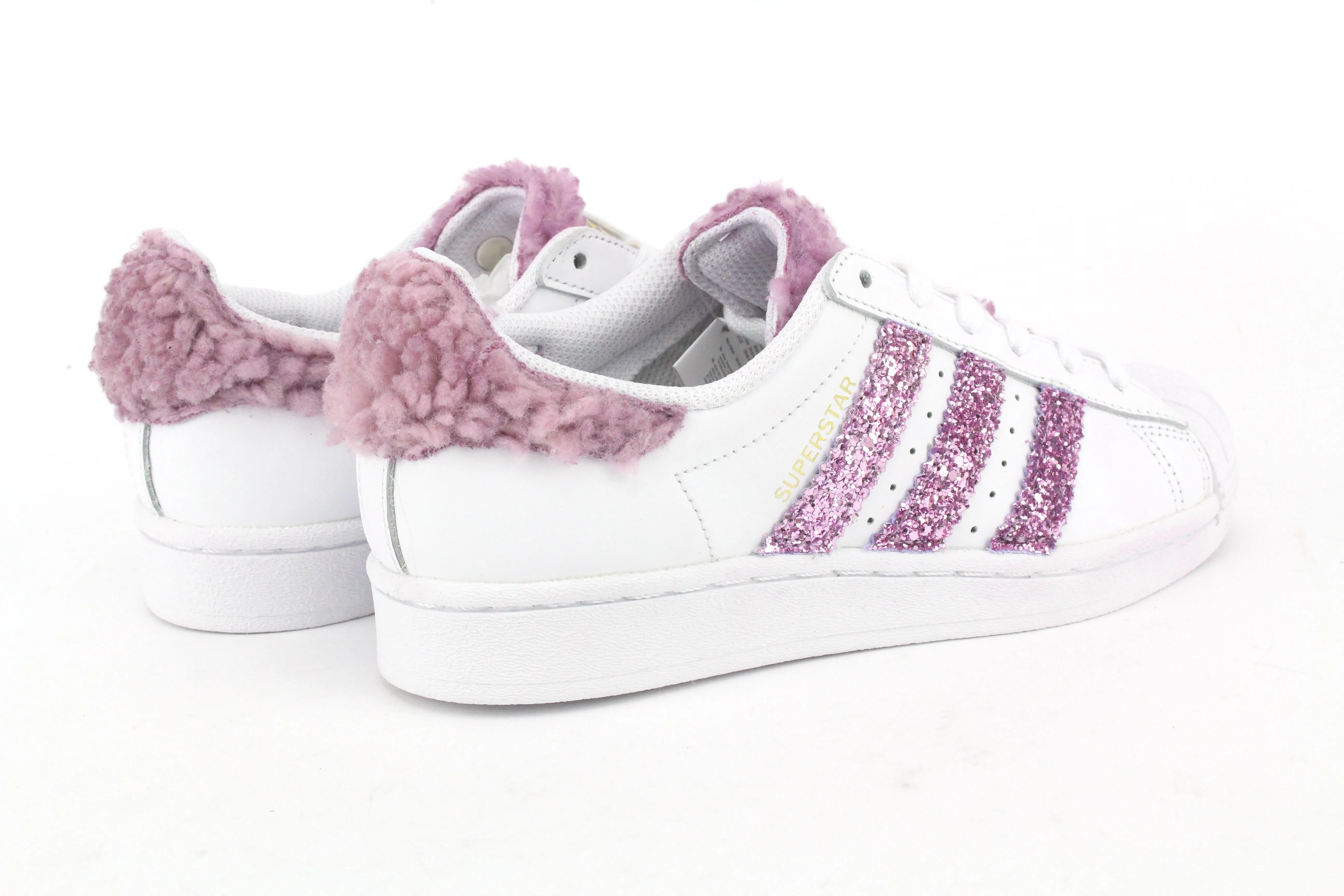 Adidas Superstar Lamb Rosa & Glitter Rosa flex design City Hike