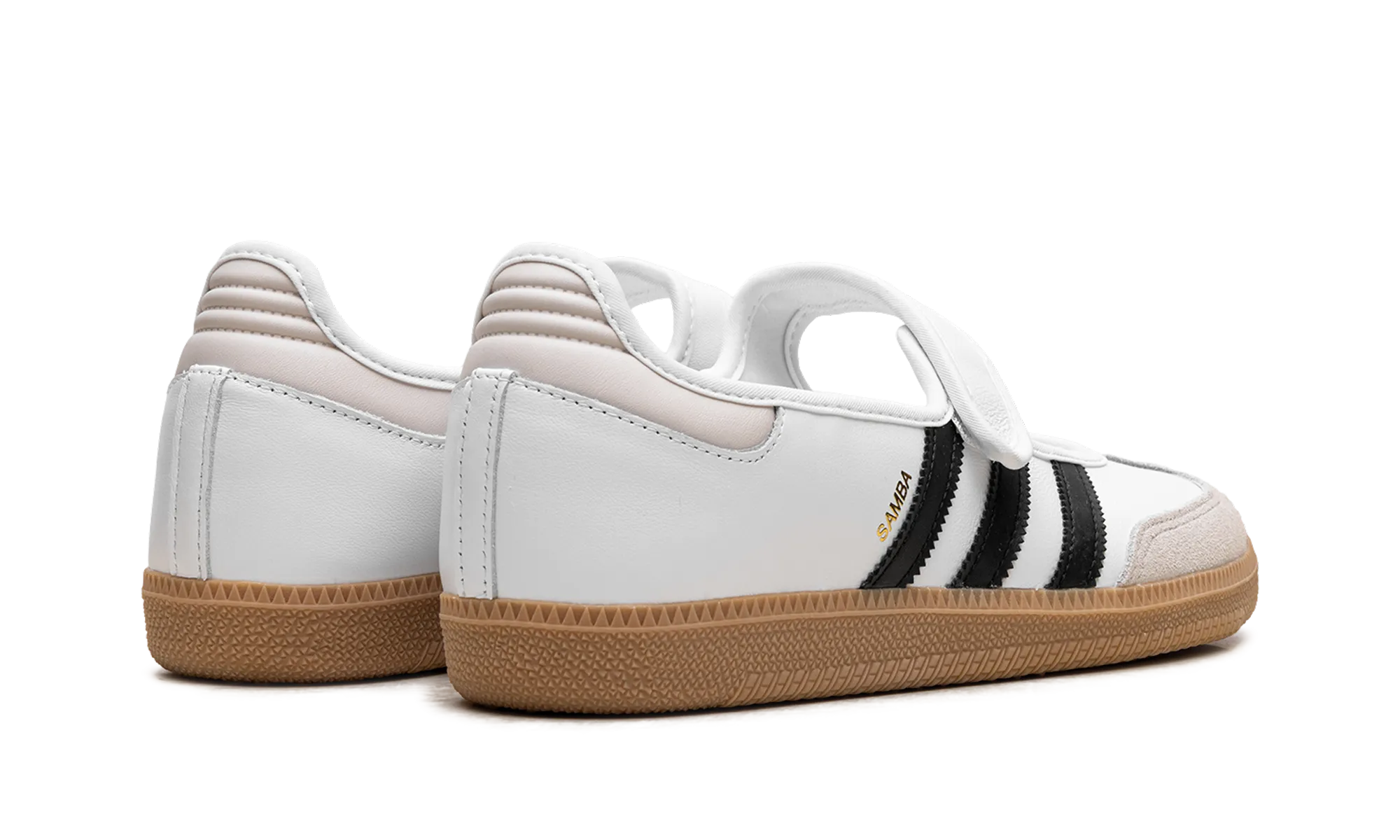 Comfy Routine Samba Jane "White Black Gum"
