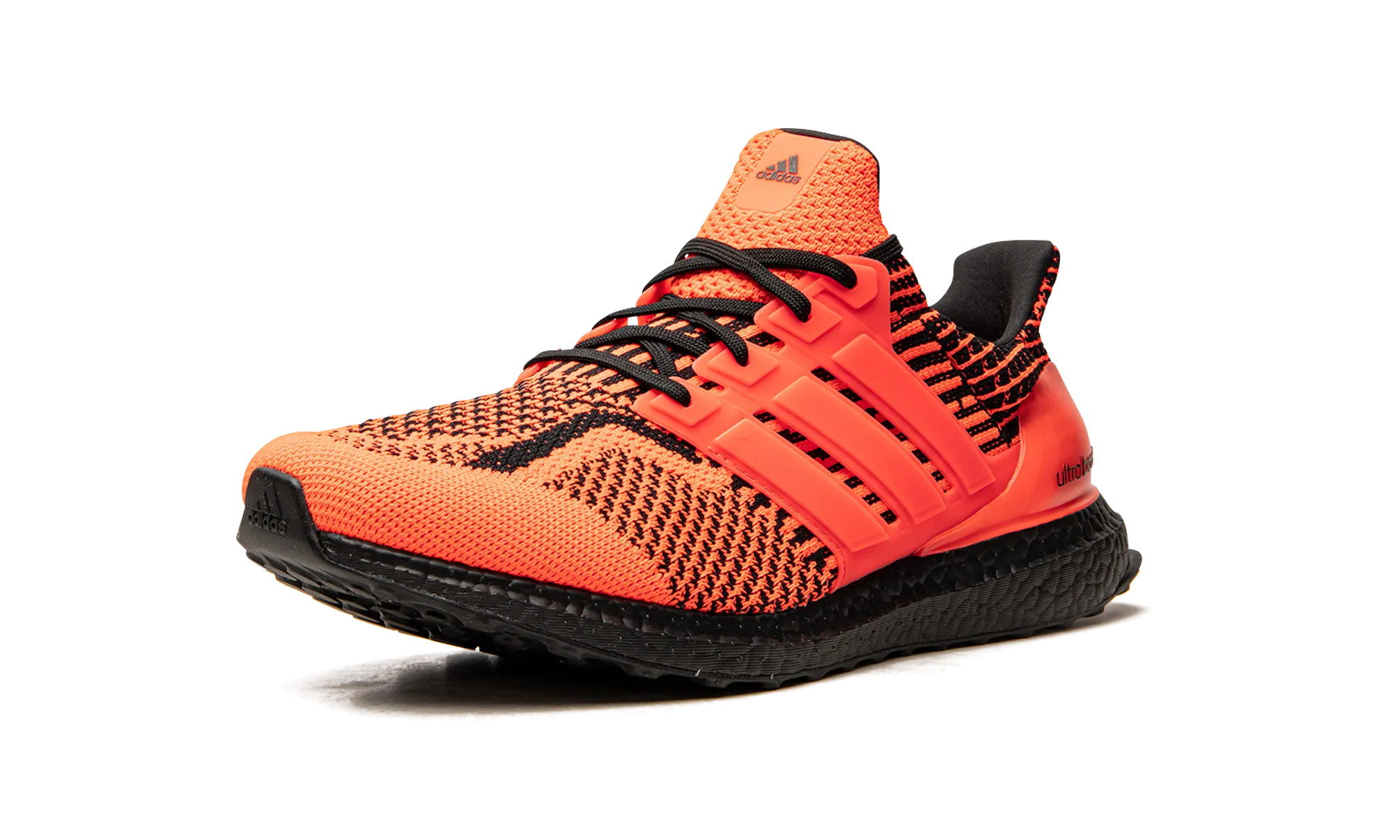 UltraBoost 5.0 DNA "Solar Red / Core Black" Weekend Trip Block Jog