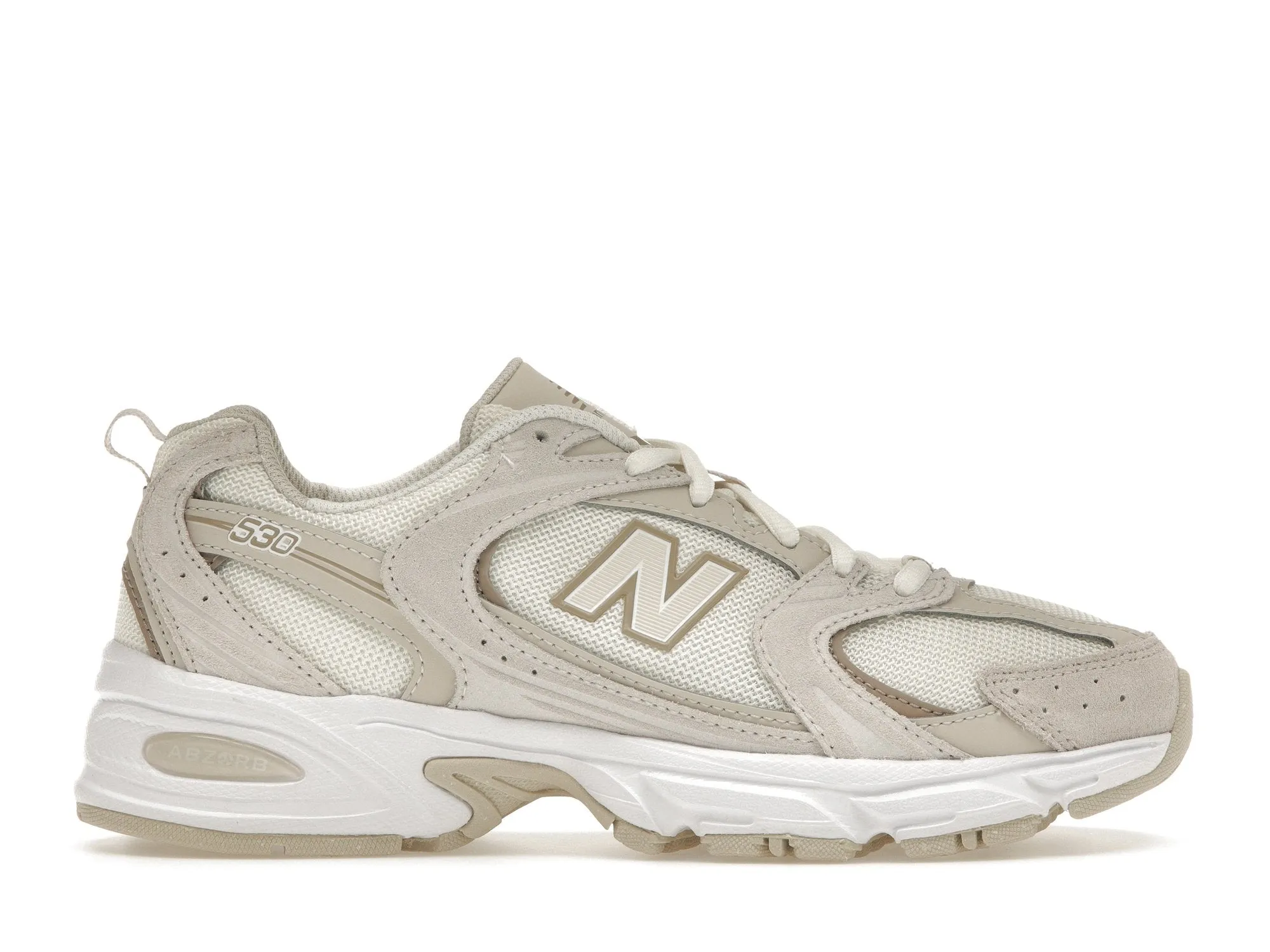 Star Shine shape fit New Balance 530 Sea Salt Moonbeam