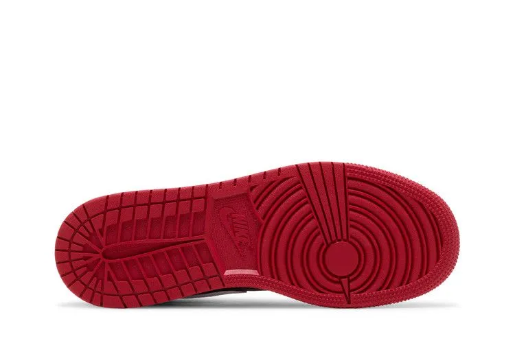 Air Jordan 1 Mid GS 'Gym Red Black White' Built Soft Classic Appeal