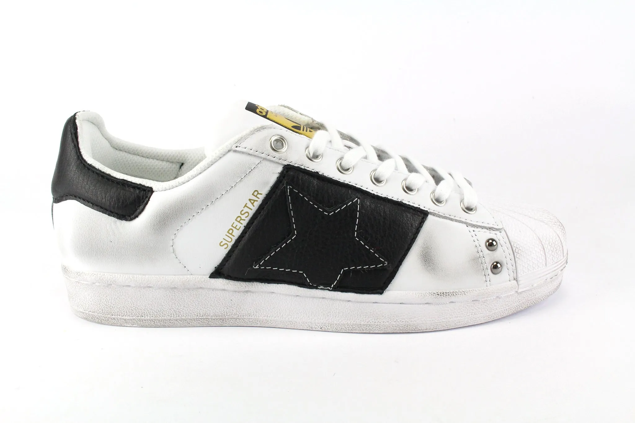 Drill Walk Race Walk Adidas Superstar Black Star Line
