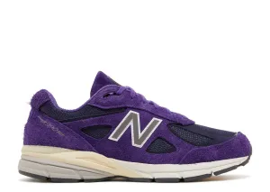 Supportive New Balance 990 V4 Purple Suede