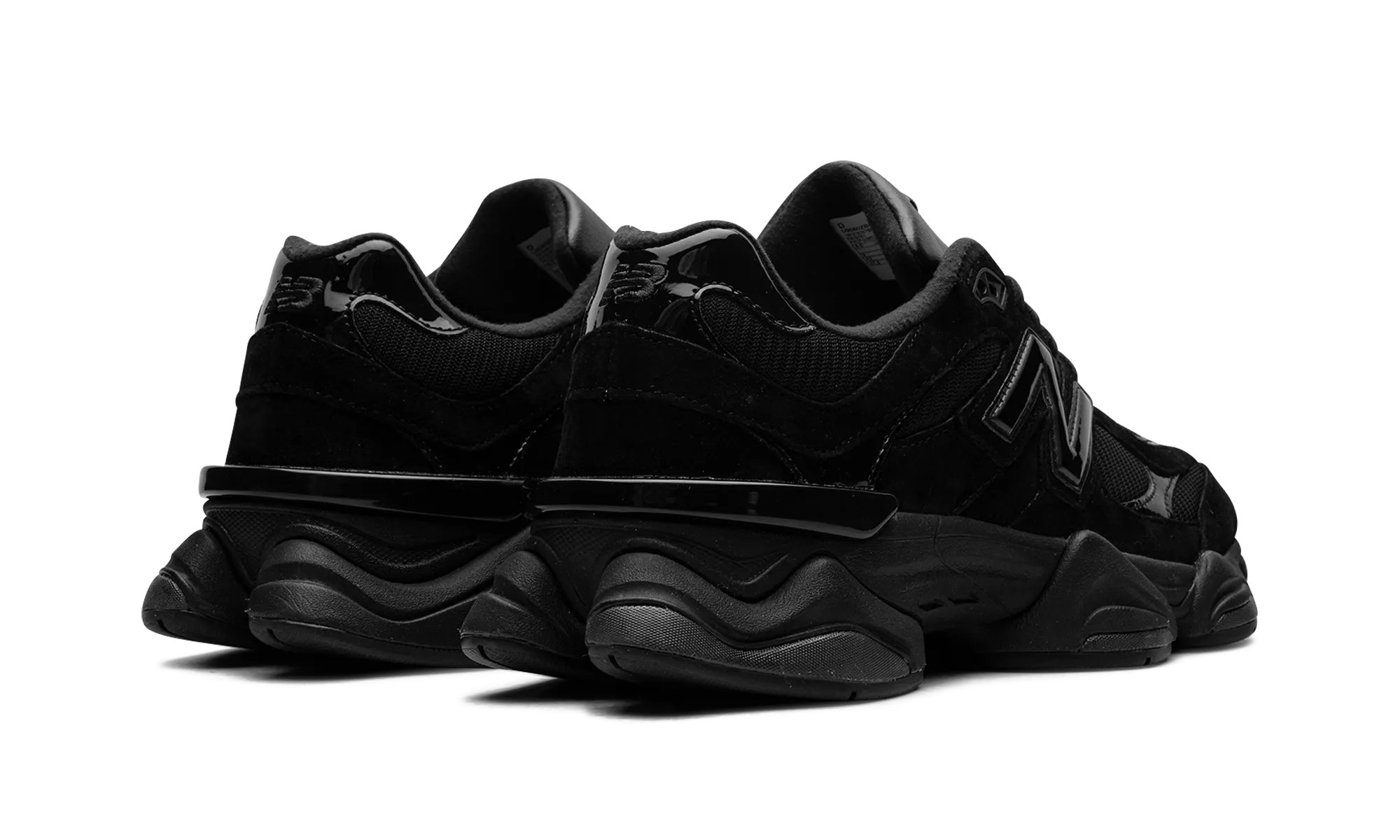 9060 "Triple Black Patent" Chill Fit Simple Edge