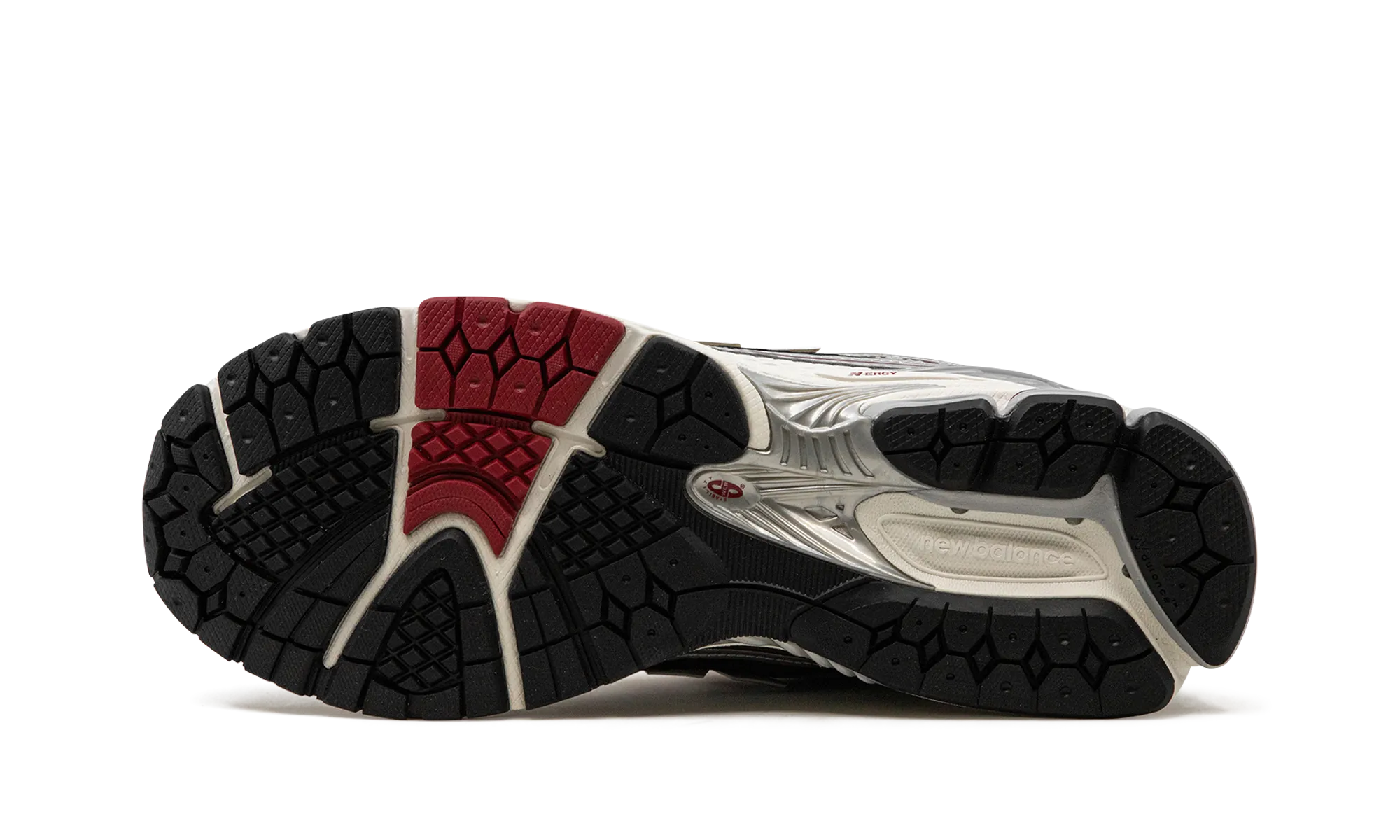 1906R "Silver / Crimson" Midsole Support