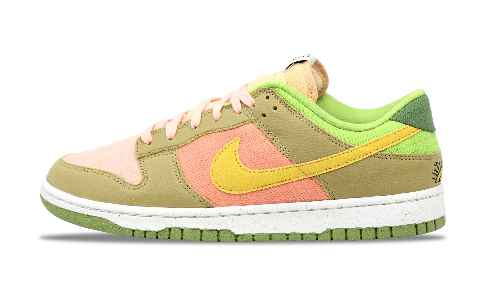 Flexible Grip Nike Dunk Low Sun Club - Arctic Orange Sanded Gold (DM0583-800) Men's Size 9-11