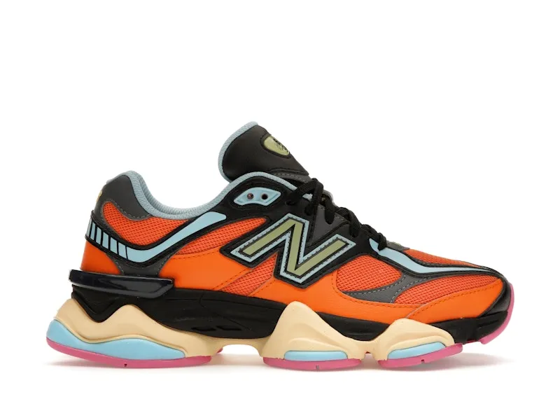 London Cool Foot Glow New Balance 9060 Sun Glow Team Sky Blue