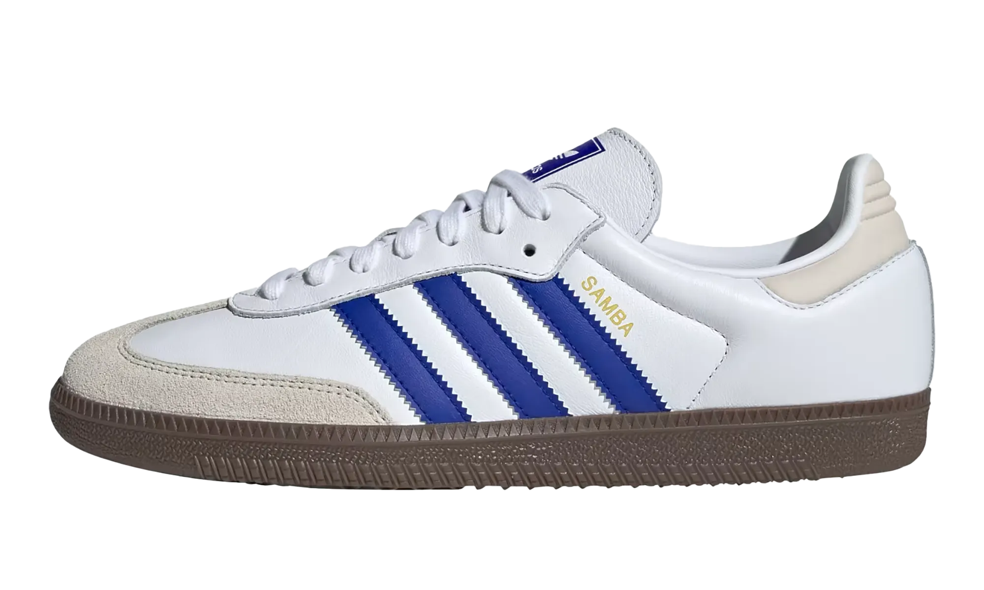 SAMBA OG "Cloud White Lucid Blue" Leather   upper