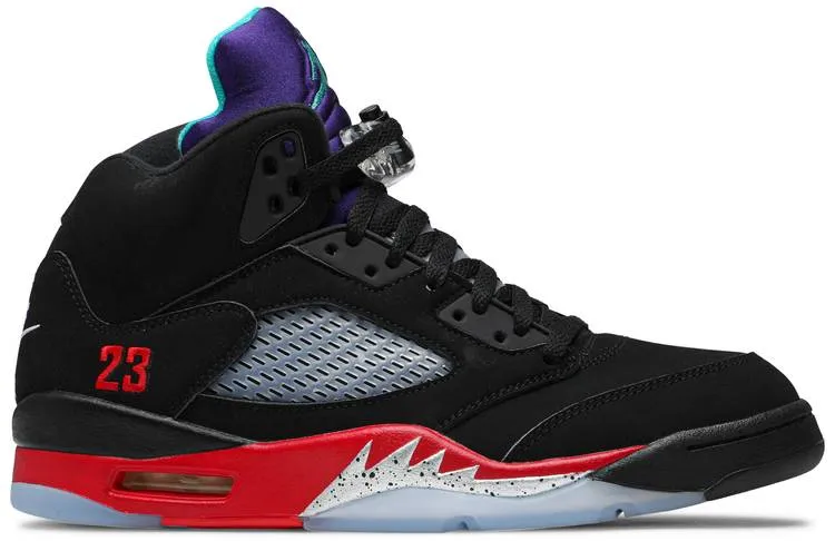 Art Fair Soft Leather Air Jordan 5 Retro Top 3