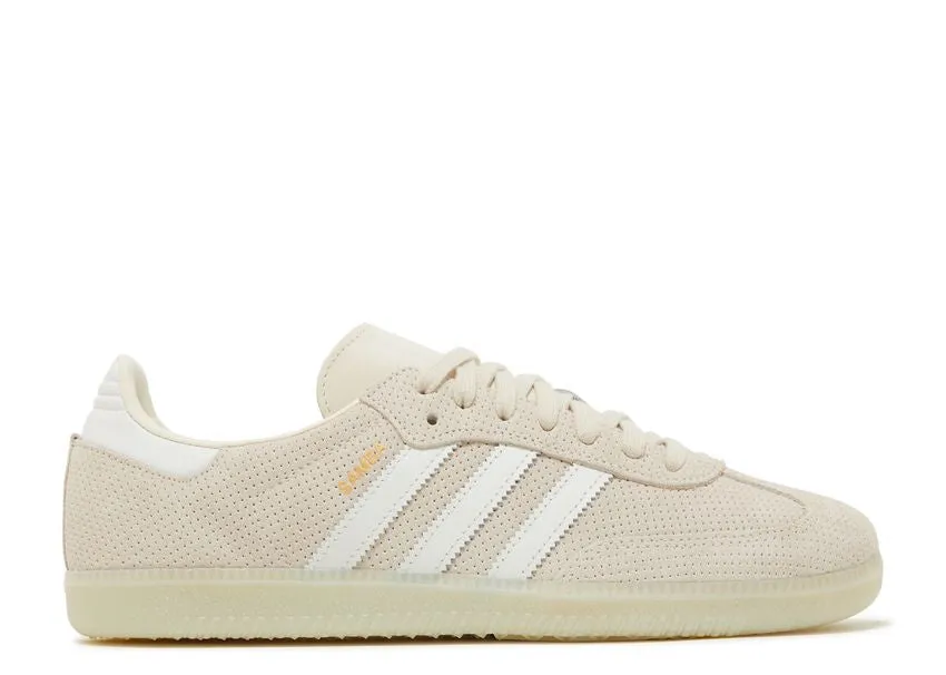 Adidas Samba OG Wonder White Linen Green Minimal Weight