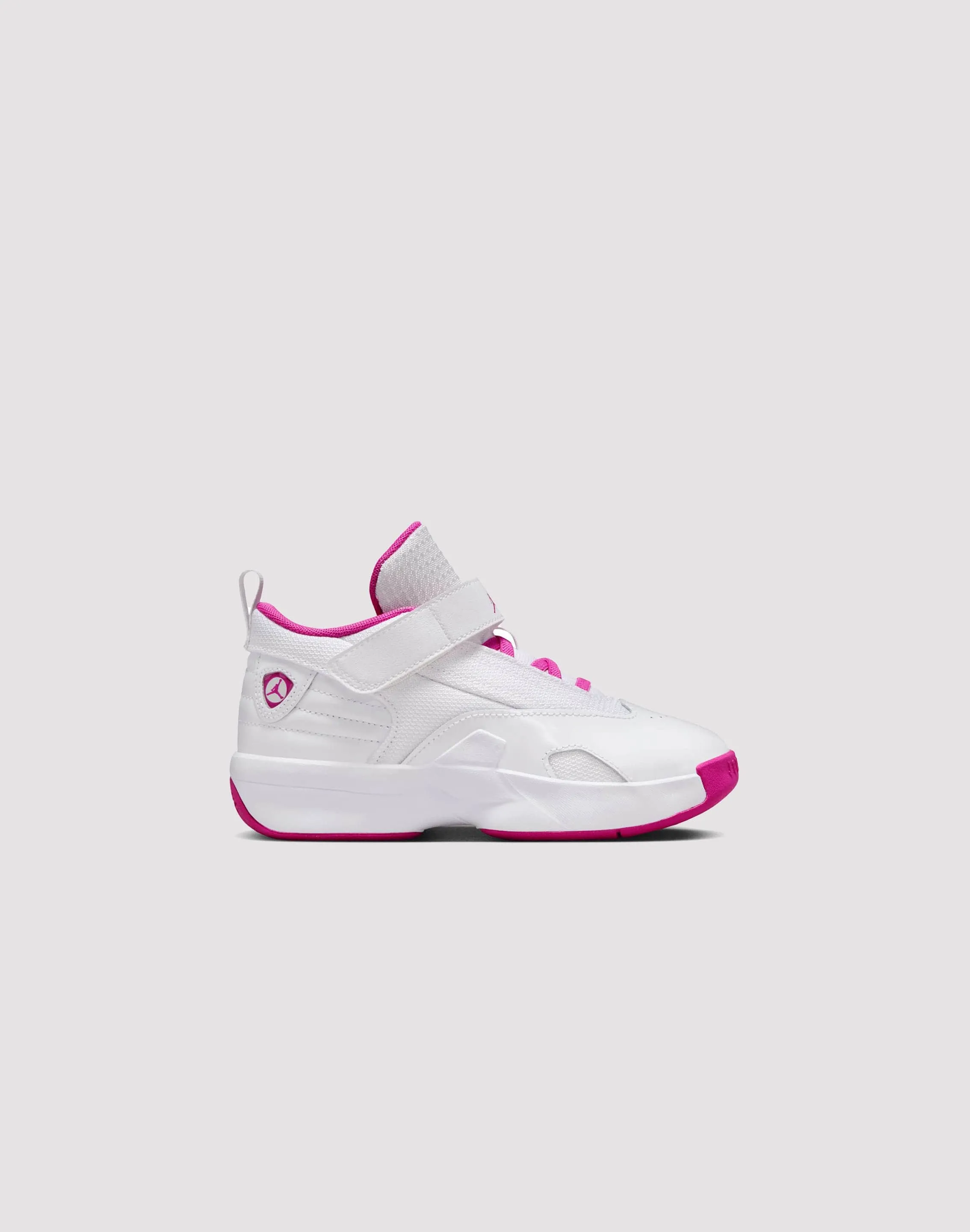Beauty Walk Anti Bacterial Jordan Max Aura 6 Preschool Girls' "White/Fire Pink"