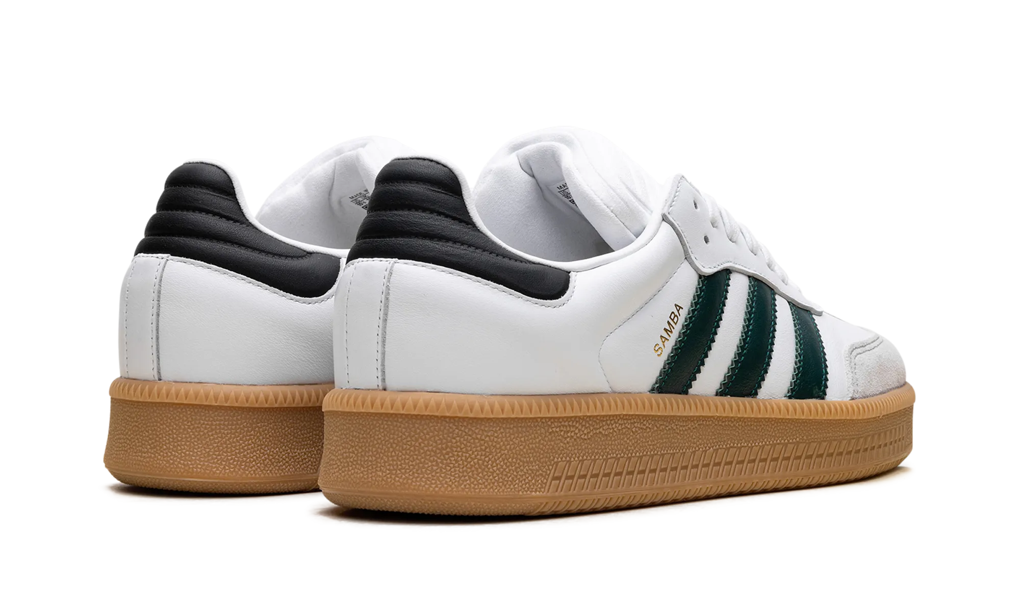 Samba XLG "Cloud White Collegiate Green" Activity Fit
