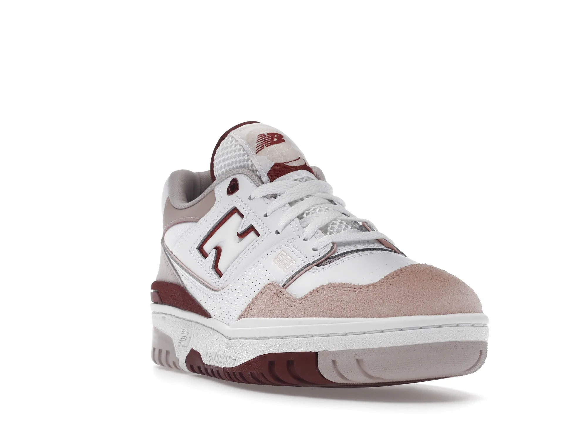 Dynamic Edge New Balance 550 White Scarlet
