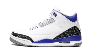 Air Jordan 3 Retro "Racer Blue" mesh ventilation