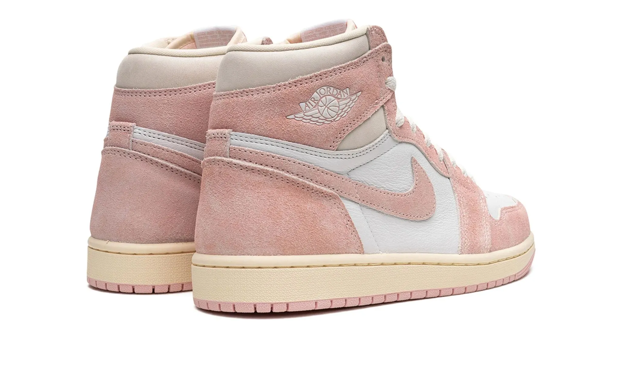 Comfort experience Air Cushion Wmns Air Jordan 1 Retro High OG Washed Pink