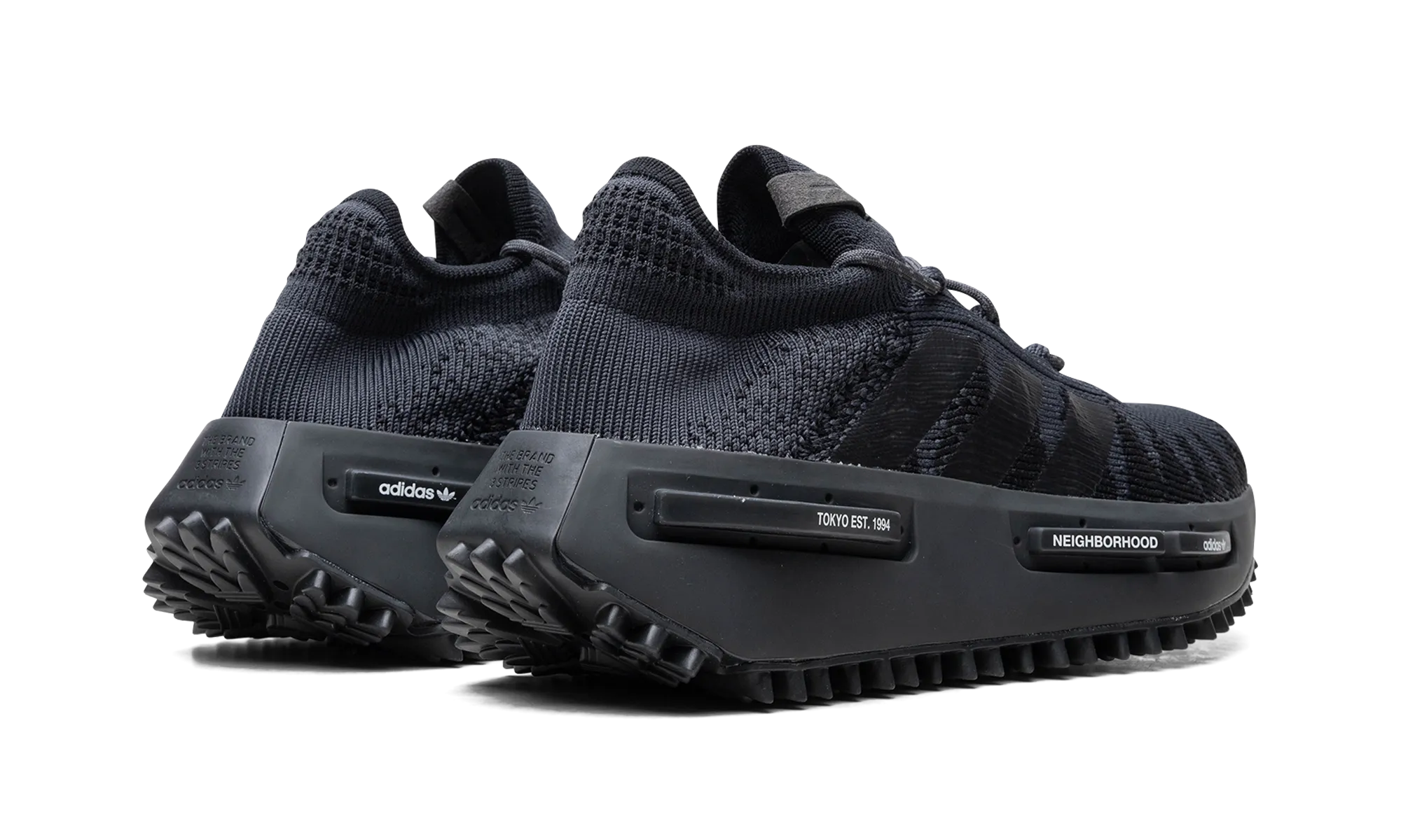 NMD S1 "NEIGHBORHOOD - Core Black" Smart Step Casual Elegance