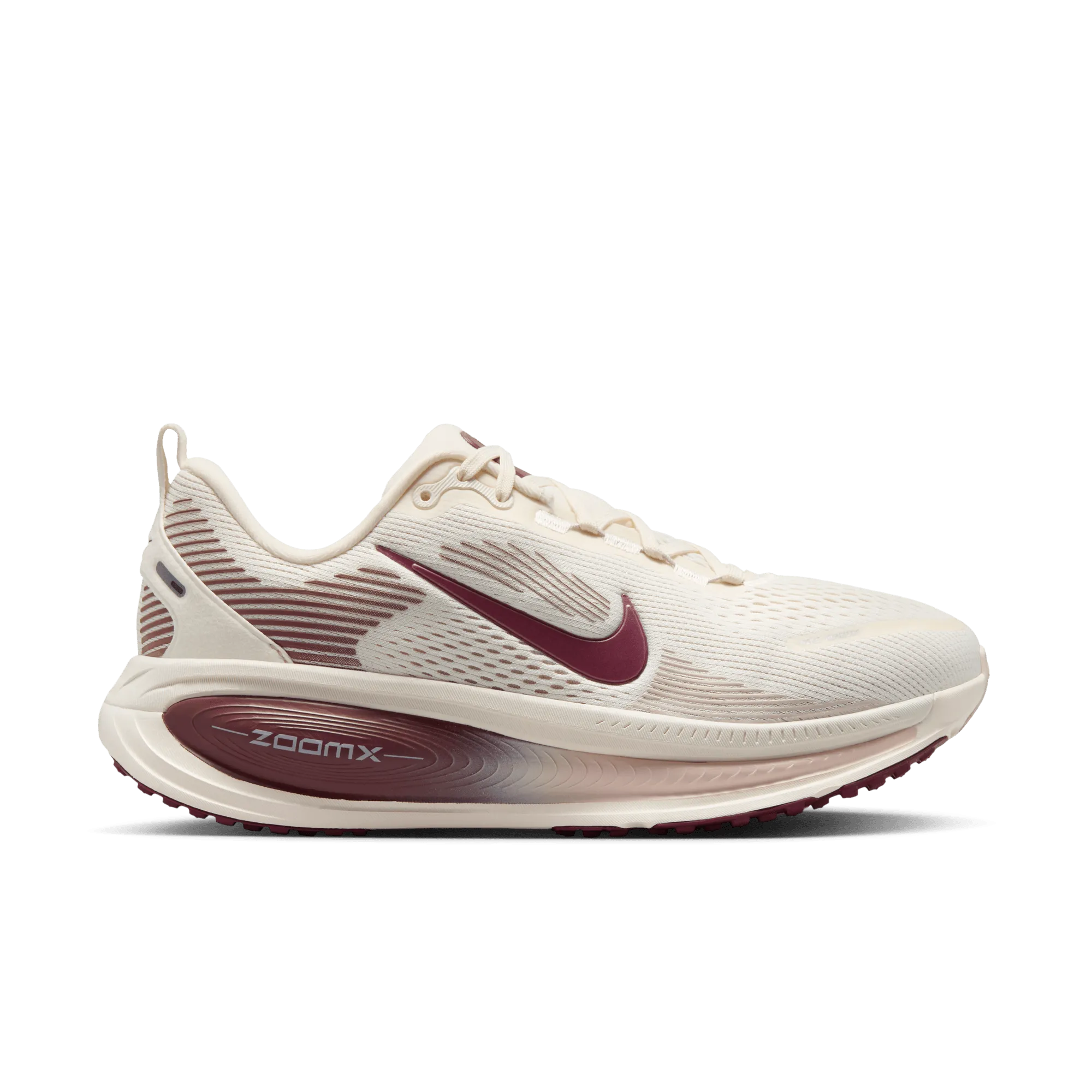 ankle - support urban running shoes WOMEN'S VOMERO 18 - B - 108 PALE IVORY/DARK TEAM RED