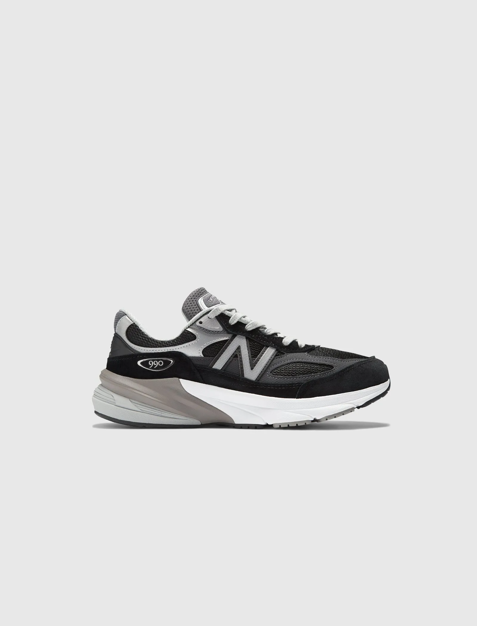 WOMEN'S 990V6 "BLACK/GREY" Shine Tone Classic Base