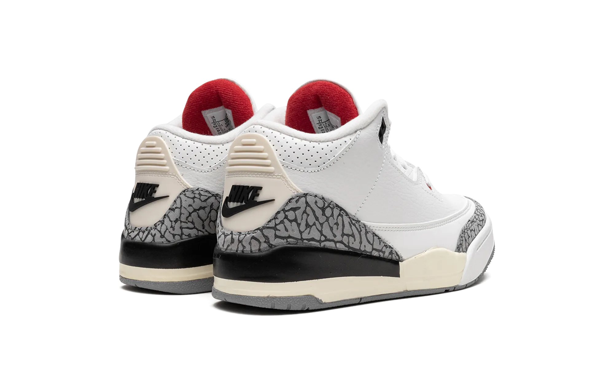 Sprint Walk Balanced Ride Air Jordan 3 PS "White Cement Reimagined 2023"