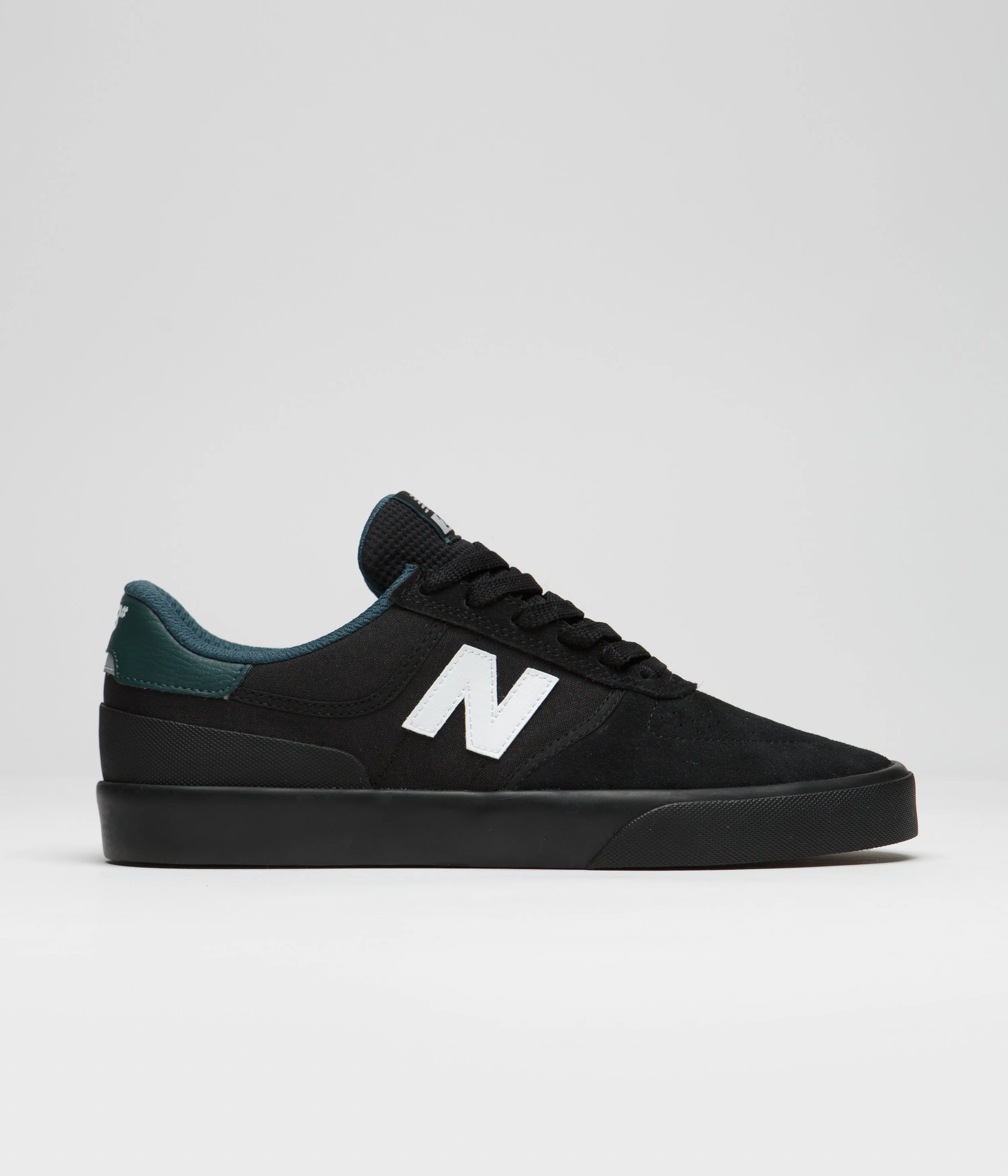 Modern Edge Retro Core New Balance Numeric 272 Shoes - Black / Black / White Pressure-relief