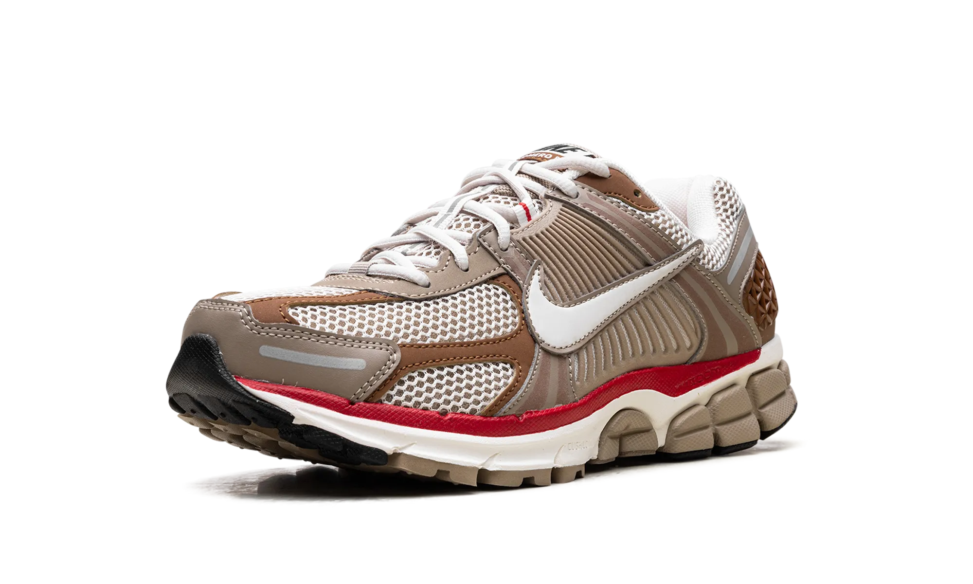 Toe Area running in a duathlon Zoom Vomero 5 WMNS "Khaki Phantom"