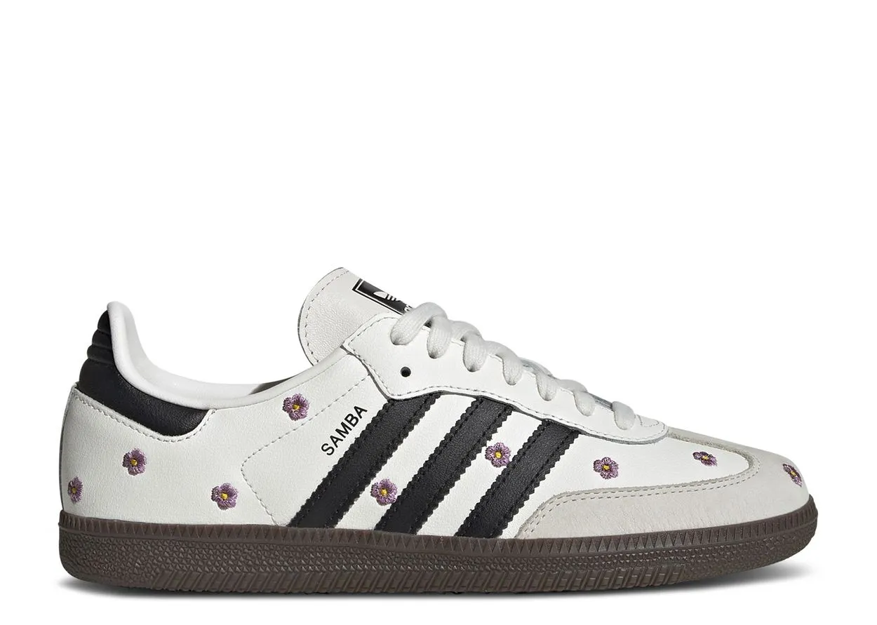 Sleek Vibe Adidas Samba Light Purple Floral