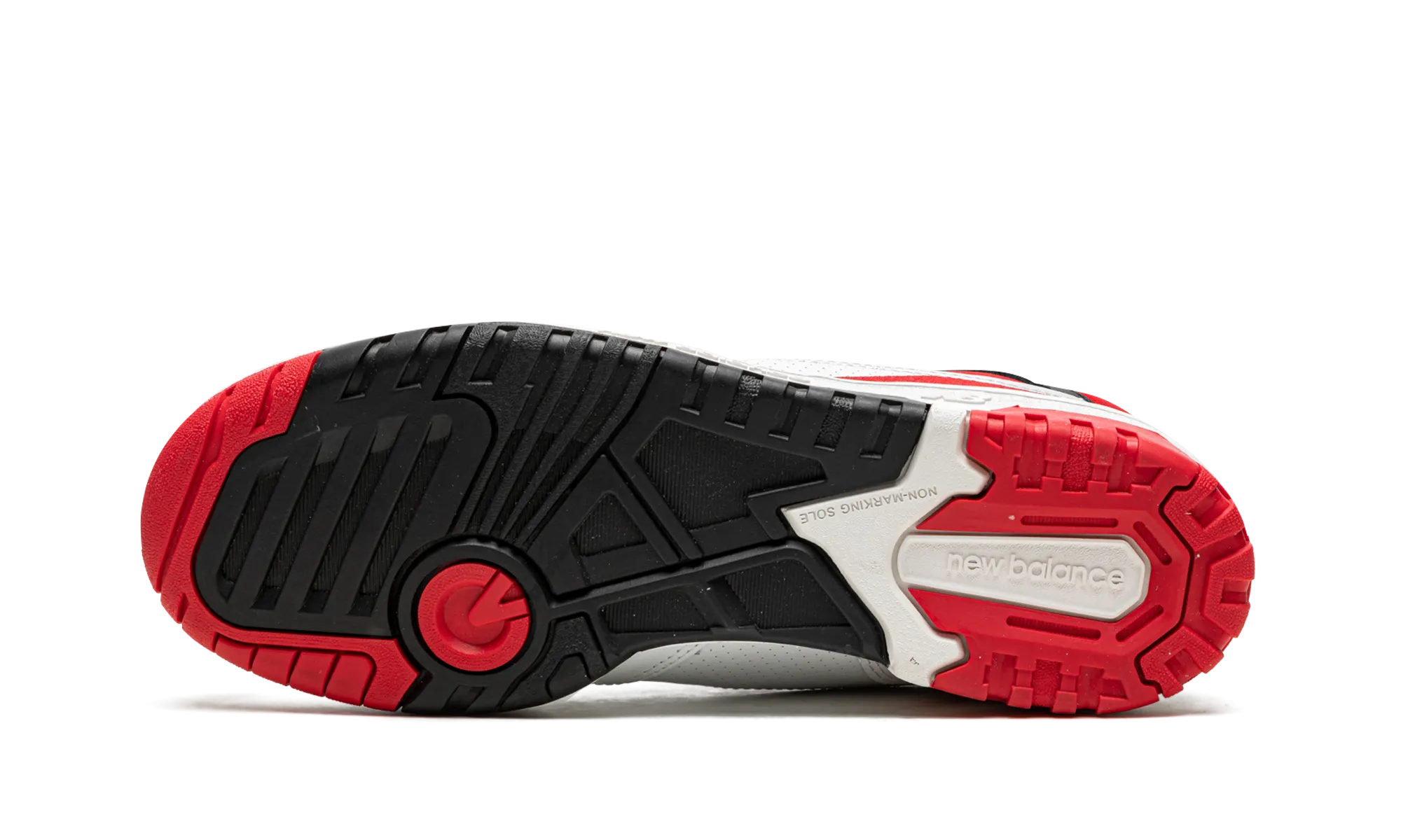 Suede Style Flow 550 "WHITE RED"