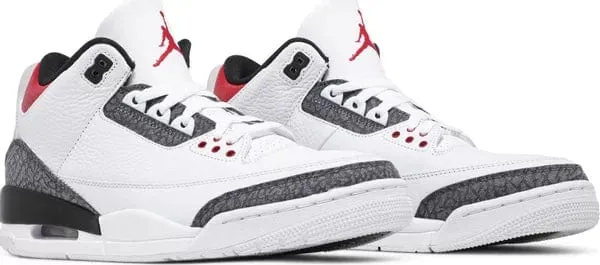 Jordan 3 Retro SE-T CO JP Fire Red Denim Anti Slip Sole