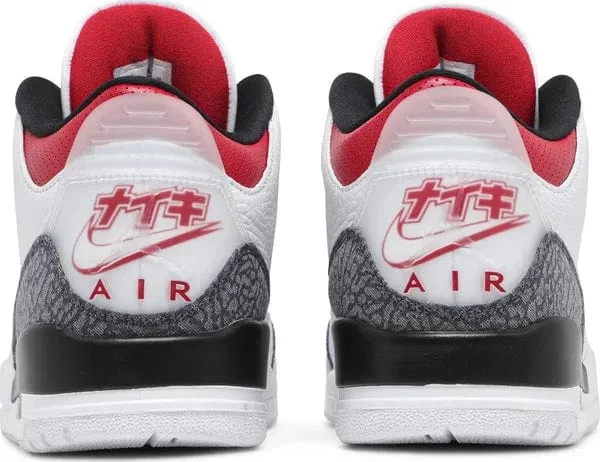 Natural Movement Jordan 3 Retro SE-T CO JP Fire Red Denim