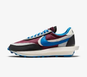 Anti scratch Airy Touch Nike LDWaffle x sacai x UNDERCOVER 'Night Maroon Team Royal'