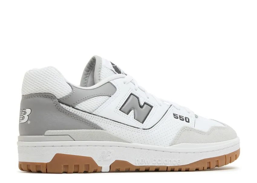 New Balance 550 White Slate Grey Log Hike Star Hike