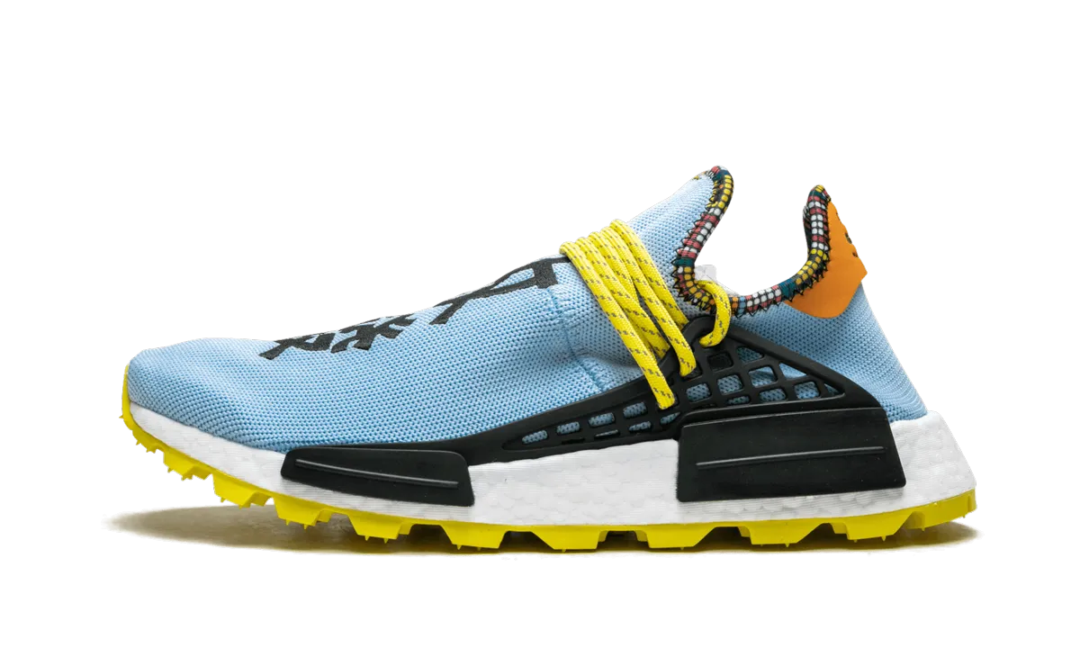 Street Style NMD Humanrace Trail "Pharrell Williams - Inspiration Pack Clear Sky"