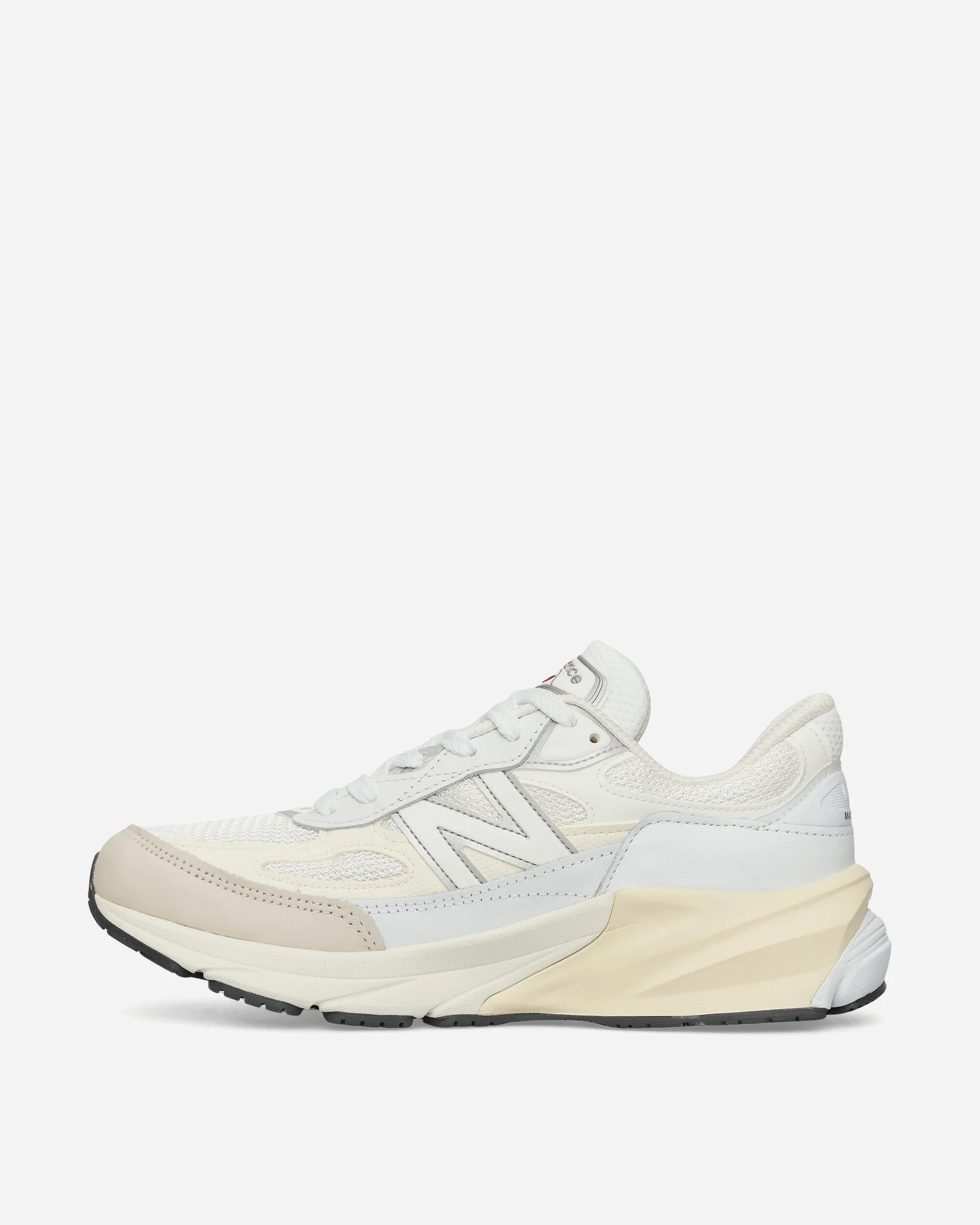 Made in USA 990v6 Sneakers White / Sea Salt Rubber Sole Hero Edge