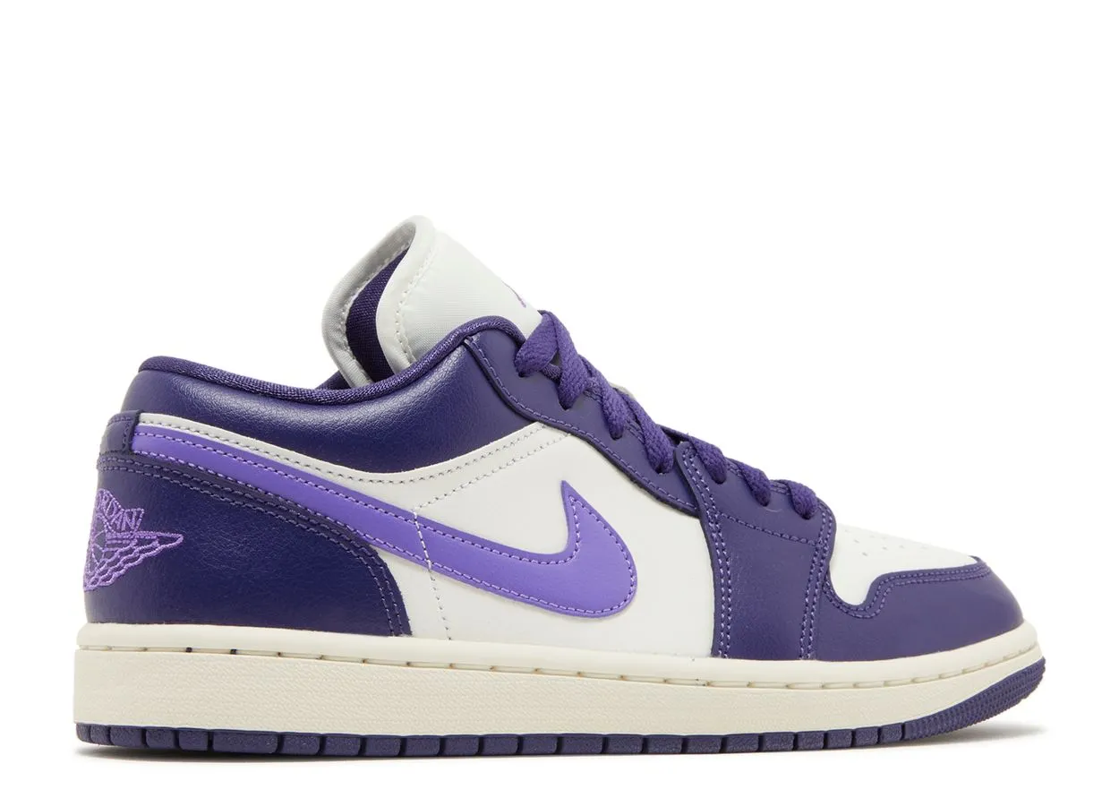 Air Jordan 1 Low Sky J Purple Quiet Footprint Comfy Interior