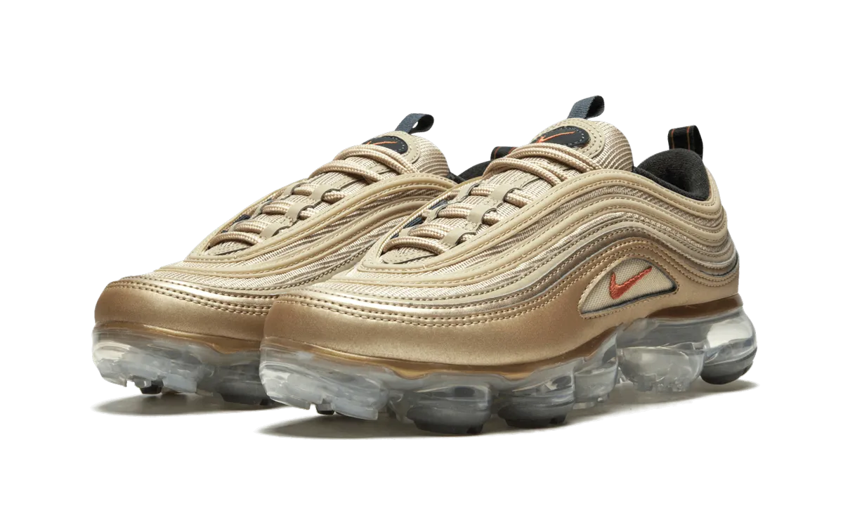 AIR VAPORMAX '97 WMNS "Metallic Max" foot - ventilation running shoes Rubber Outsole