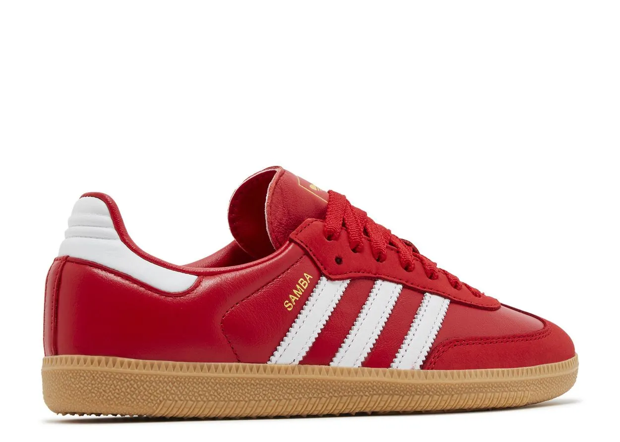 Adidas Samba OG Better Scarlet Sock Like
