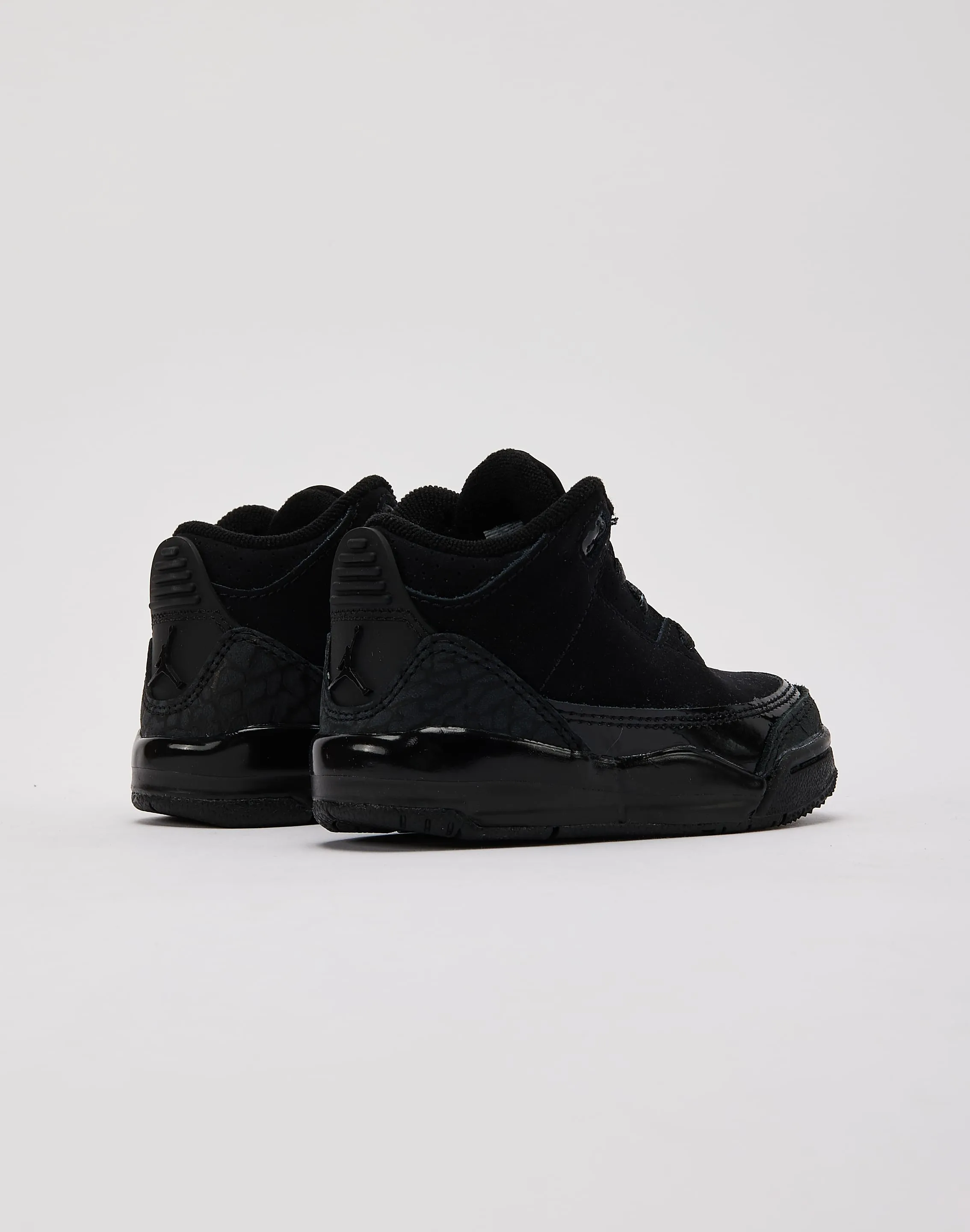 Scandi Clean Star Shine Jordan Air Jordan 3 Retro 'Black Cat' Toddler