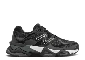 New Balance 9060 Shoe Palace Black Silver Fashionable Style
