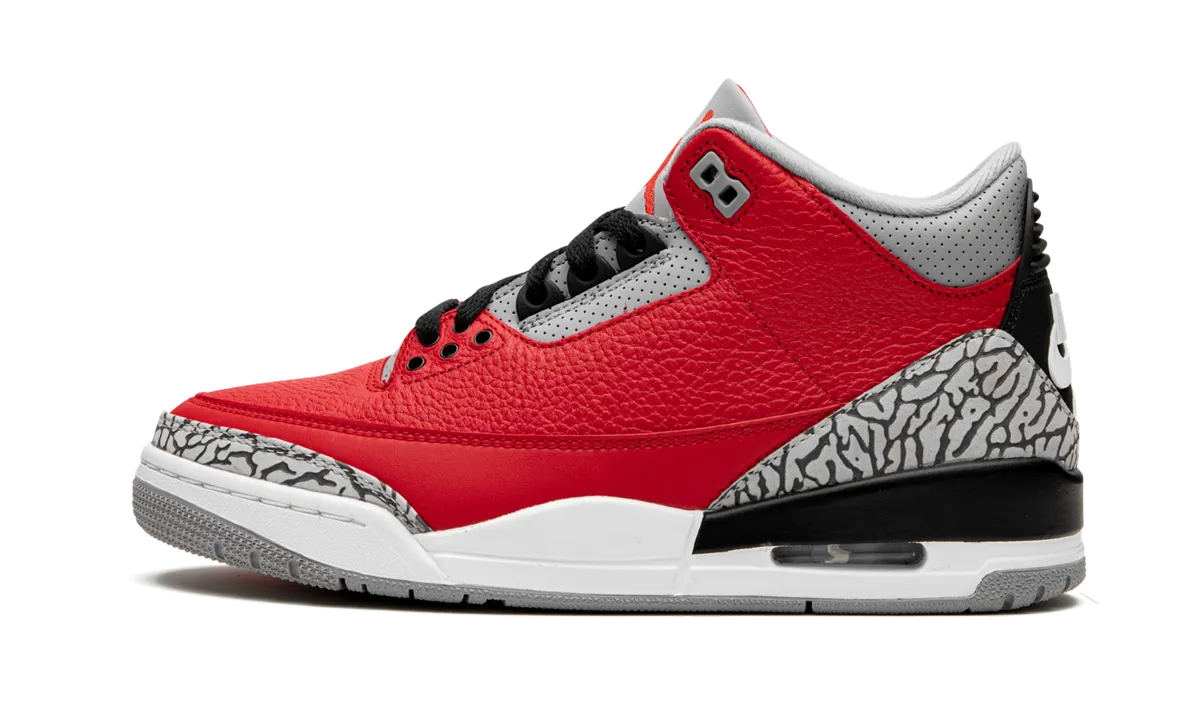 Air Jordan 3 Retro "Red Cement/Unite" Slip Free