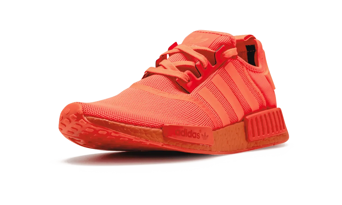 NMD_R1 "Solar Red" Flexible Grip Relax Wear