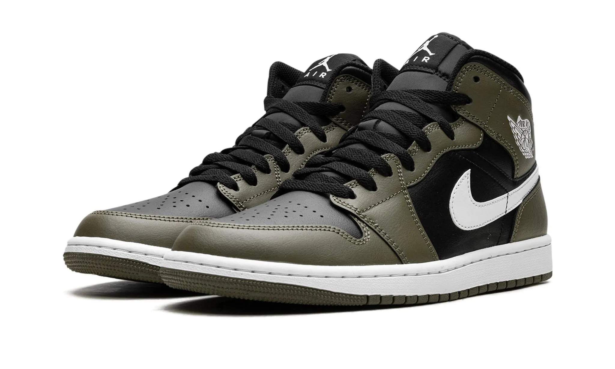 Easy Travel Travel Daily Air Jordan 1 Mid 'Medium Olive'