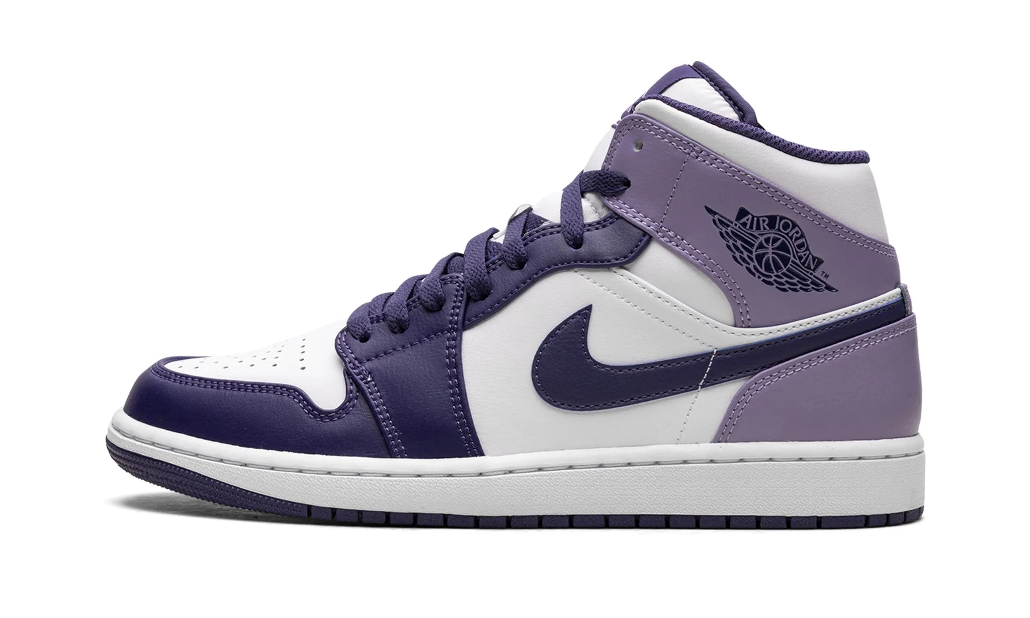 Sleek Look Family Hike Air Jordan 1 Mid Sky J Purple