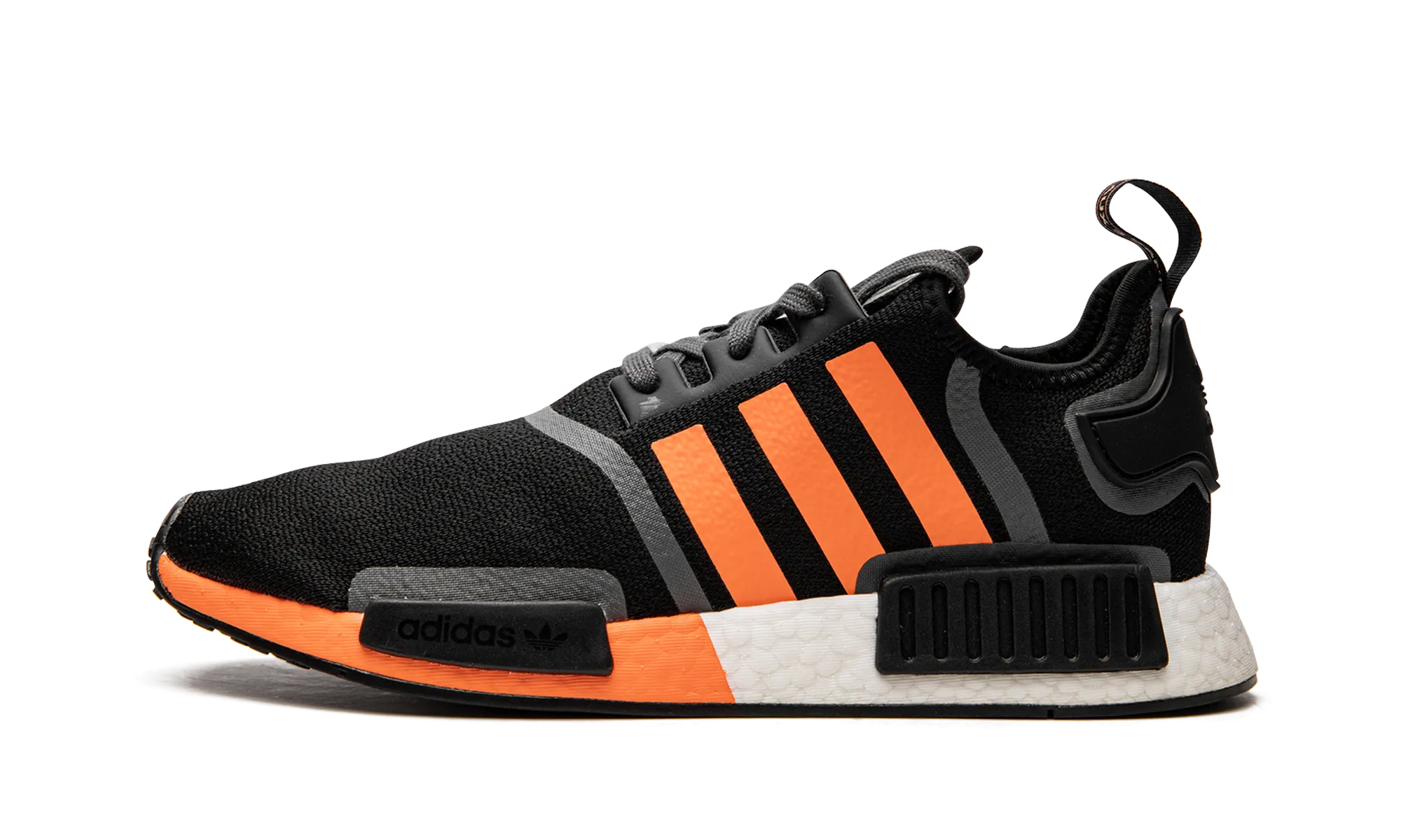 NMD R1 "Black / Screaming Orange" Clean Style Urban Moodwear