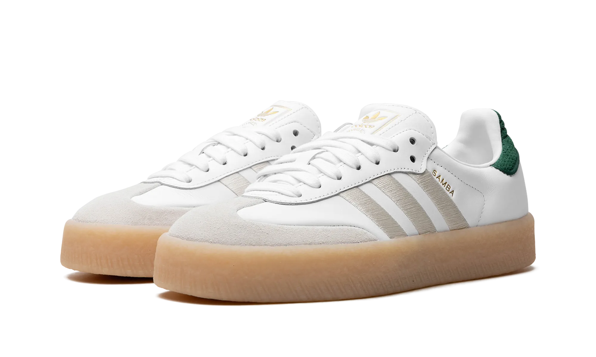 Sambae WMNS "White Green Gum" Tree Run Shock absorption