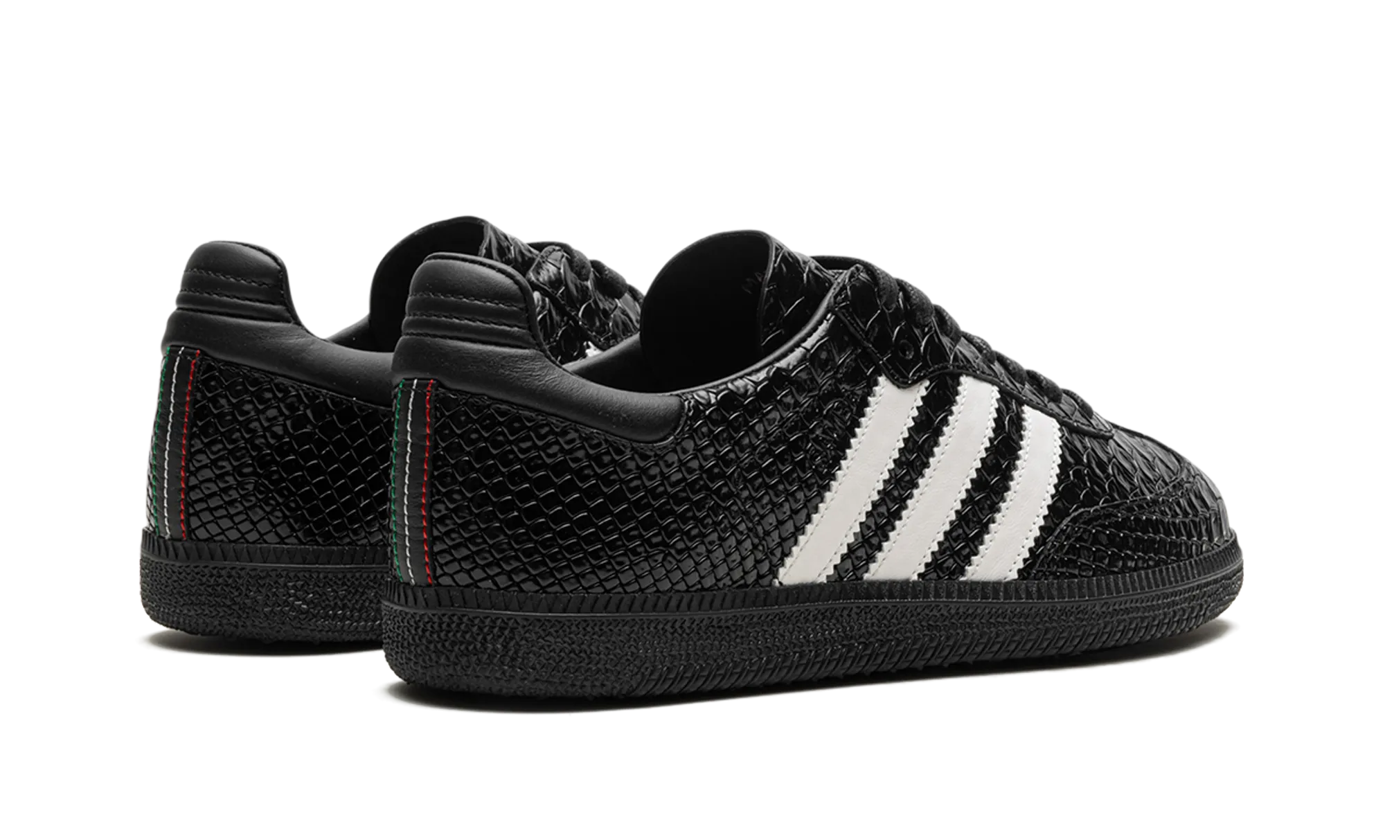 Smooth Surface Wear Easy Samba OG "Made in Italy - Black Croc"