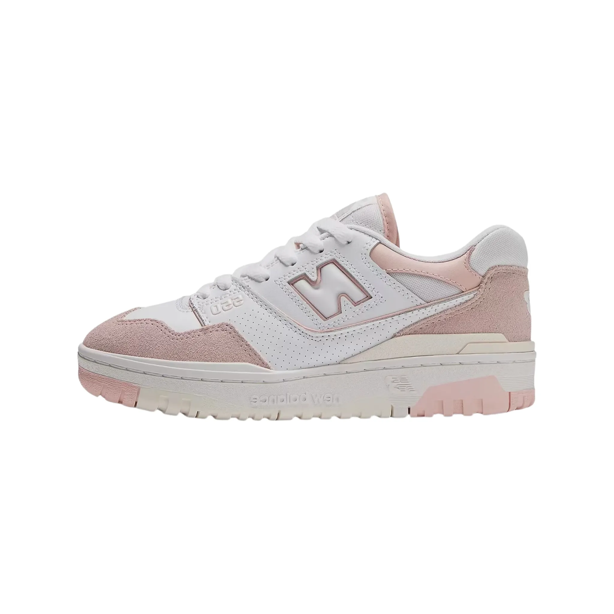 Street Mood Office Cool New Balance 550 ??White Pink Sea Salt??