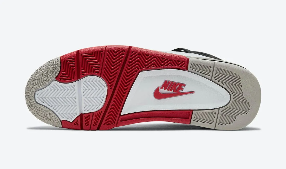Lake Jog Weekday Style Jordan 4 Retro Fire Red (2020)