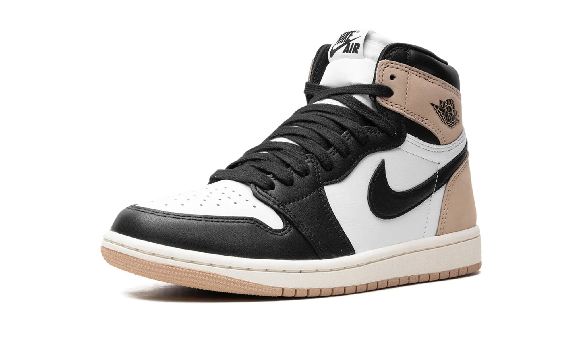 Wmns Air Jordan 1 Retro High OG 'Latte' No Fuss Fit Free Walk